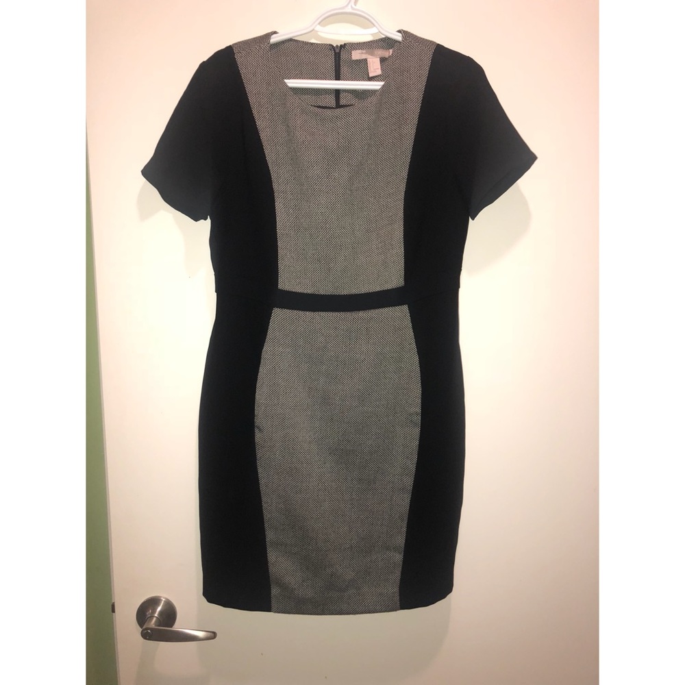Black and Grey Dress